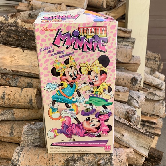 Vintage Disneys Minnie Mouse Totally Minnie Plush NEW in box RARE - Picture 5 of 13